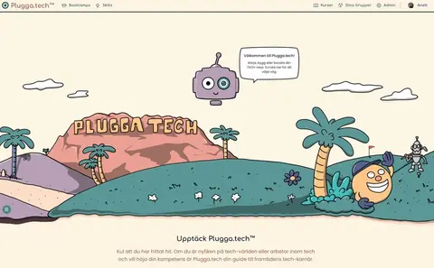 Image for Så här jobbar du i plugga.tech